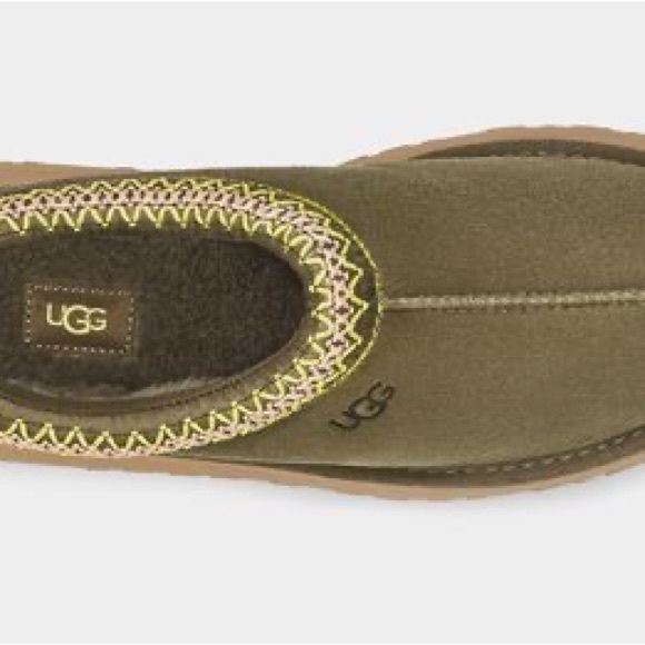UGG TAZZ Platform Slippers RARE NEW IN BOX Burnt Olive - Picture 14 of 14